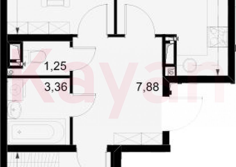 Продажа 2-комн. квартиры, 59.24 кв.м фото 0