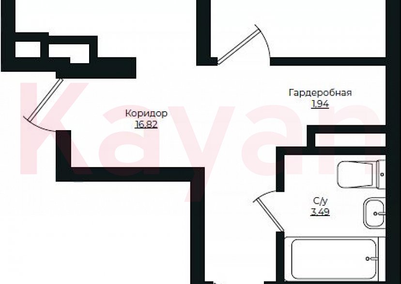 Продажа 2-комн. квартиры, 55.12 кв.м фото 0