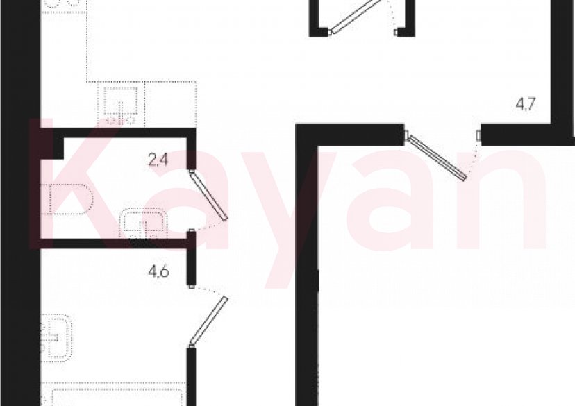 Продажа 2-комн. квартиры, 61.1 кв.м фото 0