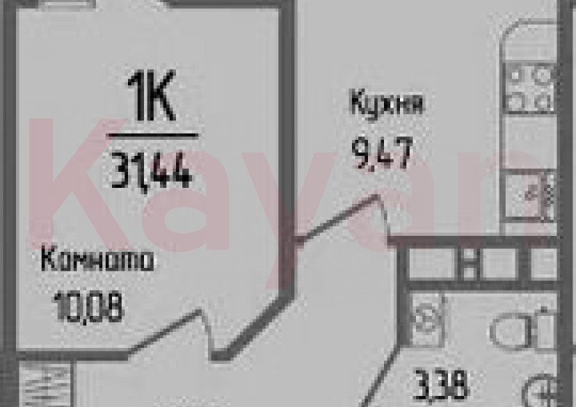 Продажа 1-комн. квартиры, 30.02 кв.м фото 0