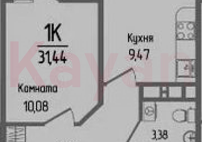 Продажа 1-комн. квартиры, 30.02 кв.м фото 0