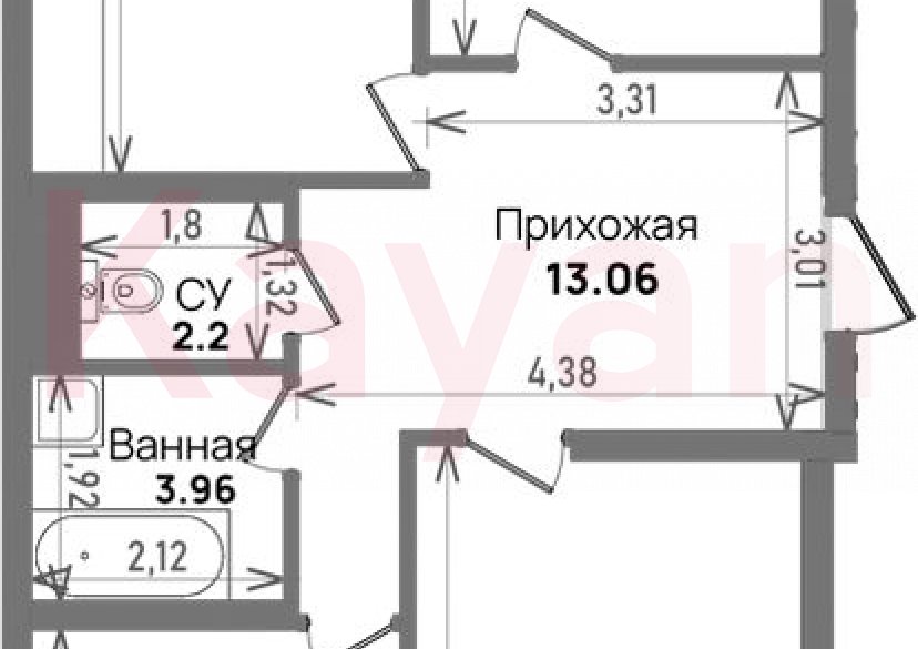 Продажа 3-комн. квартиры, 84.1 кв.м фото 0