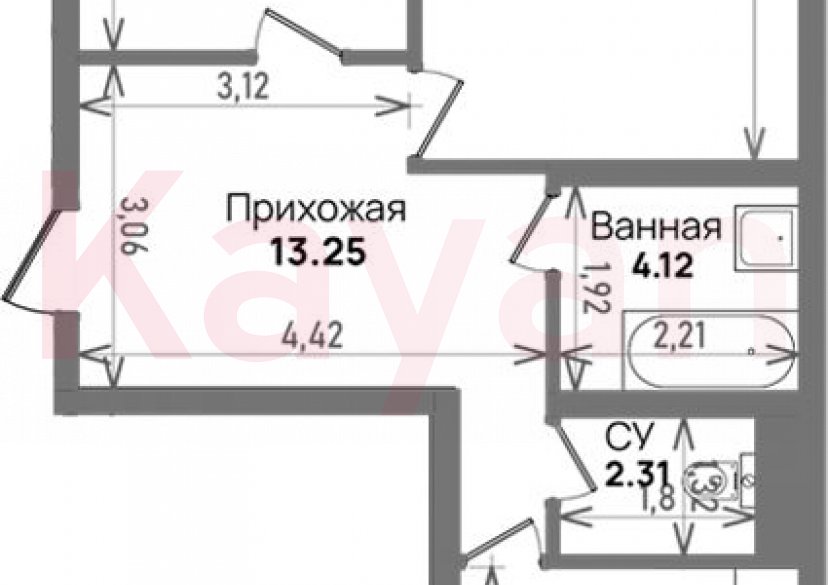 Продажа 2-комн. квартиры, 66.34 кв.м фото 0