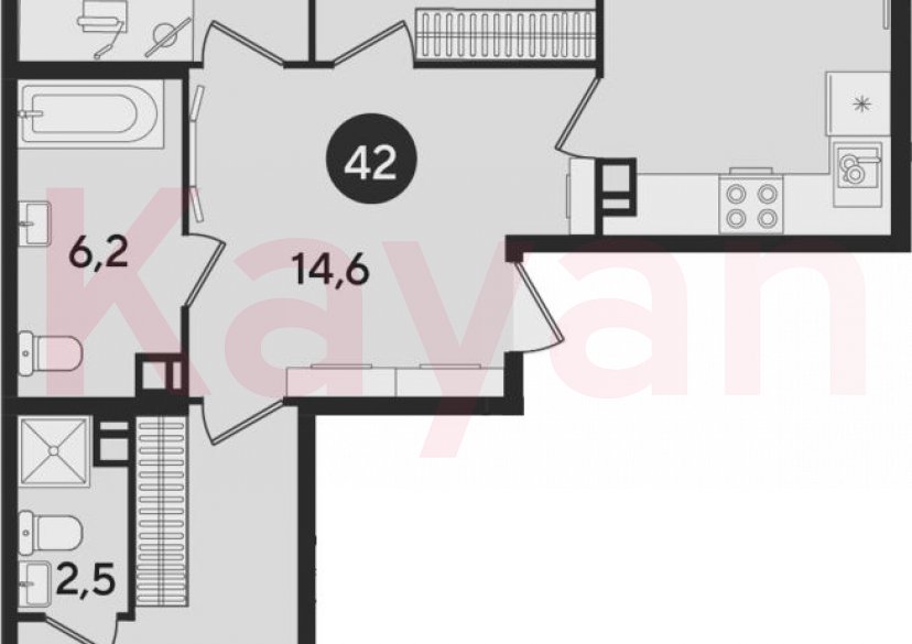 Продажа 4-комн. квартиры, 88.9 кв.м фото 0