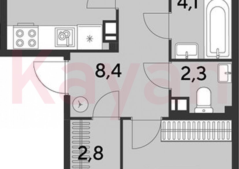 Продажа 3-комн. квартиры, 72.4 кв.м фото 0