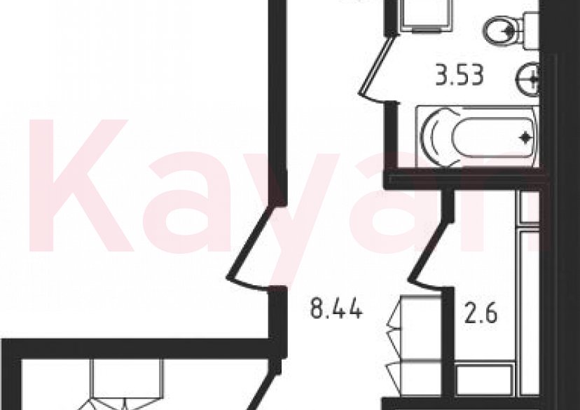 Продажа 3-комн. квартиры, 57.76 кв.м фото 0