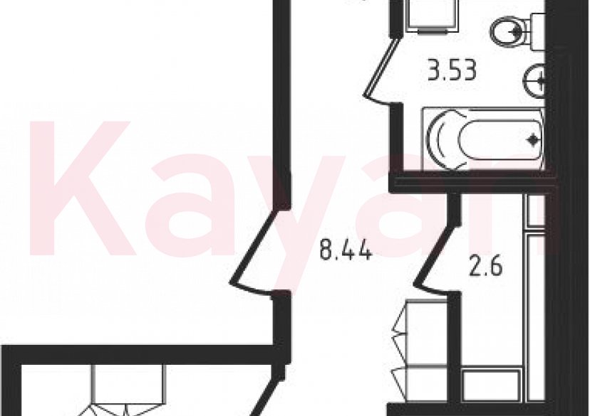 Продажа 3-комн. квартиры, 57.76 кв.м фото 0