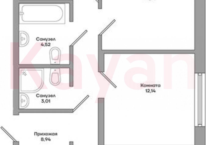 Продажа 3-комн. квартиры, 70.08 кв.м фото 0