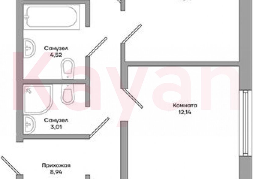 Продажа 3-комн. квартиры, 70.08 кв.м фото 0