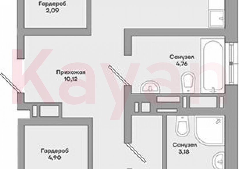 Продажа 3-комн. квартиры, 80.14 кв.м фото 0