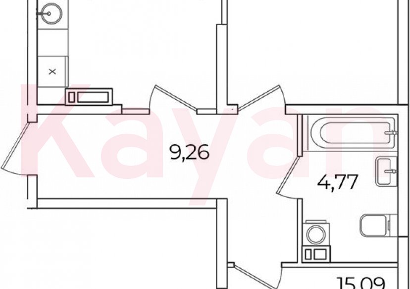 Продажа 2-комн. квартиры, 68.22 кв.м фото 0