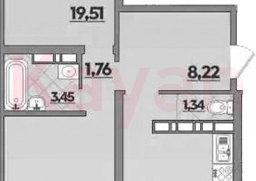 Продажа 2-комн. квартиры, 64.54 кв.м фото 0