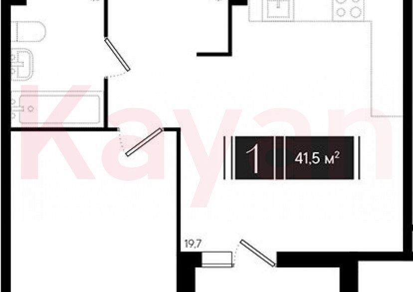 Продажа 2-комн. квартиры, 40.05 кв.м фото 0