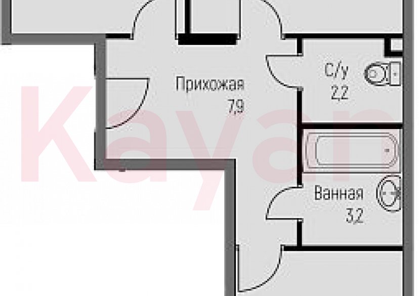 Продажа 2-комн. квартиры, 58 кв.м фото 0