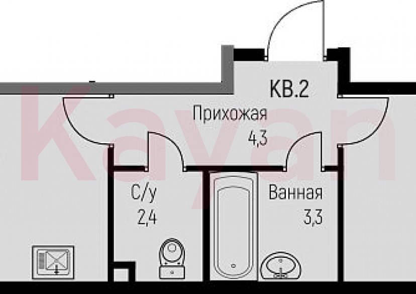 Продажа 1-комн. квартиры, 38.2 кв.м фото 0