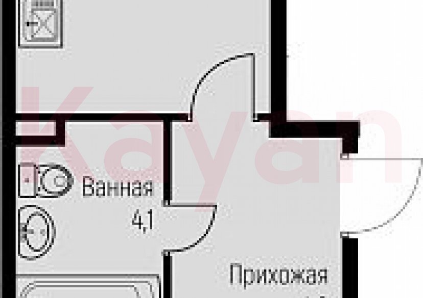 Продажа 1-комн. квартиры, 39.6 кв.м фото 0