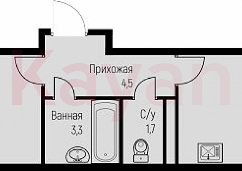 Продажа 1-комн. квартиры, 37.7 кв.м фото 0