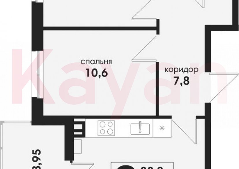 Продажа 3-комн. квартиры, 52.8 кв.м фото 0