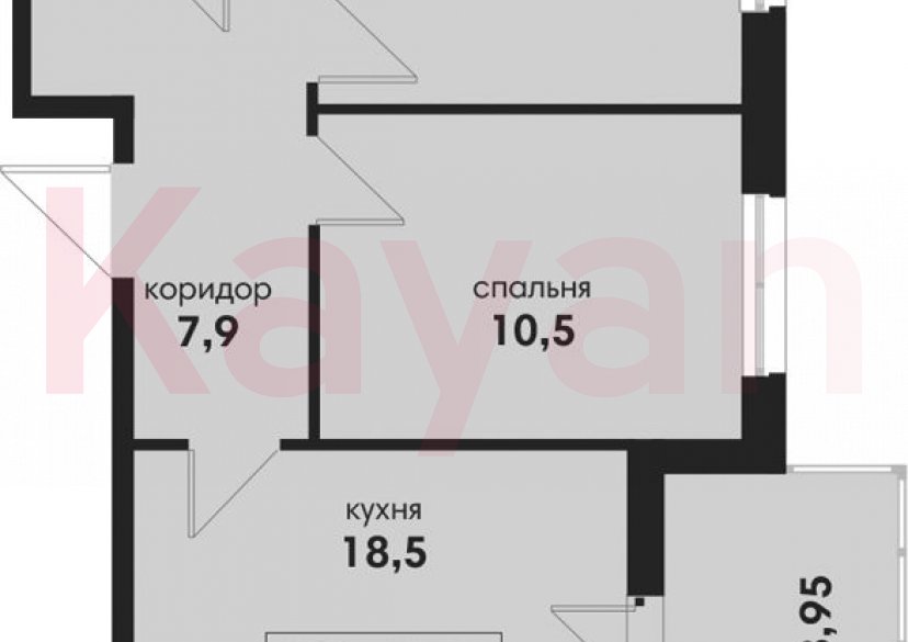 Продажа 3-комн. квартиры, 53.2 кв.м фото 0