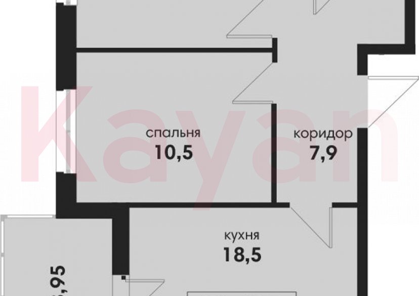 Продажа 3-комн. квартиры, 53.2 кв.м фото 0