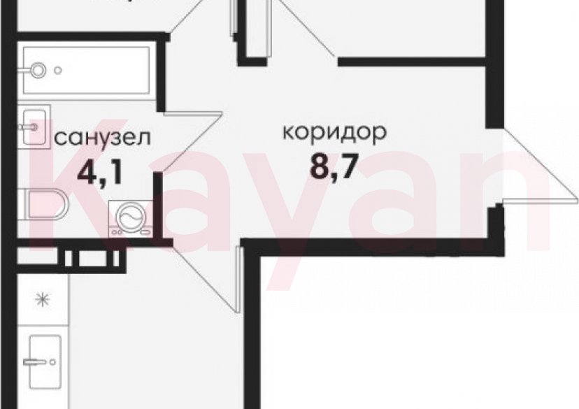 Продажа 3-комн. квартиры, 54.3 кв.м фото 0