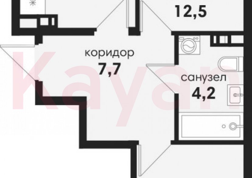 Продажа 3-комн. квартиры, 54.8 кв.м фото 0