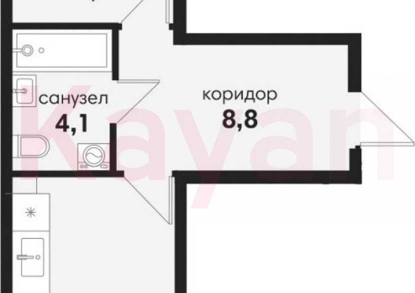 Продажа 2-комн. квартиры, 39.8 кв.м фото 0