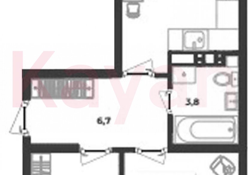 Продажа 2-комн. квартиры, 57.2 кв.м фото 0