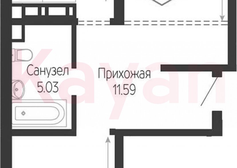 Продажа 2-комн. квартиры, 61.9 кв.м фото 0