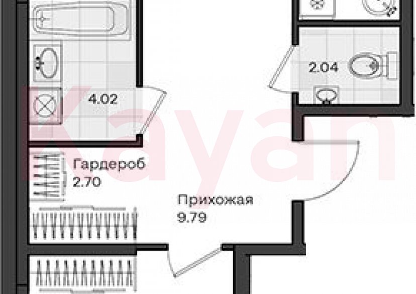 Продажа 2-комн. квартиры, 59.98 кв.м фото 0