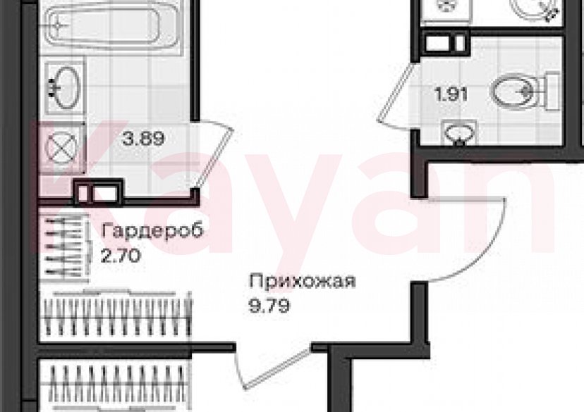 Продажа 2-комн. квартиры, 59.72 кв.м фото 0