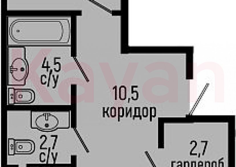 Продажа 2-комн. квартиры, 65.9 кв.м фото 0