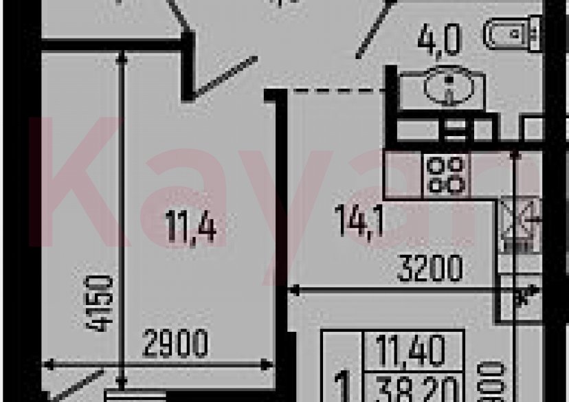 Продажа 1-комн. квартиры, 38.2 кв.м фото 0