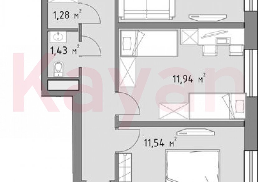 Продажа 3-комн. квартиры, 74.12 кв.м фото 0