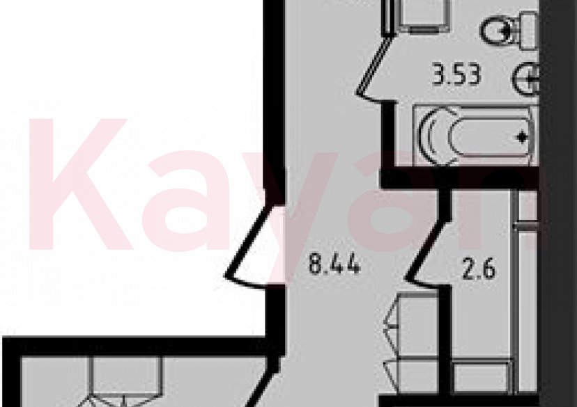 Продажа 3-комн. квартиры, 57.76 кв.м фото 0