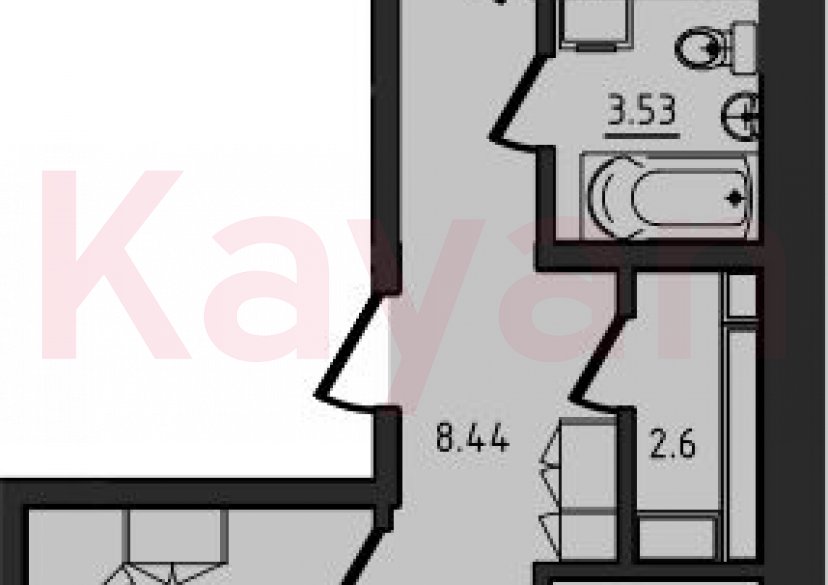 Продажа 3-комн. квартиры, 57.76 кв.м фото 0